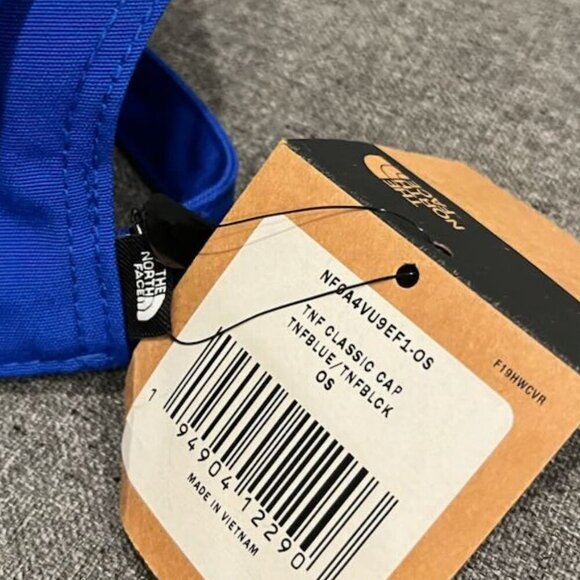 Official TikTok x The North Face Baseball Cap - Bright Blue NWT UNISEX - Picture 4 of 5